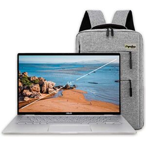asus 14″ fhd touchscreen 2-in-1 convertible laptop, amd ryzen 5 3500u (beats intel i7-7500u), 8gb memory, 256gb ssd, webcam, hdmi, windows 10 w/ legendary accessories