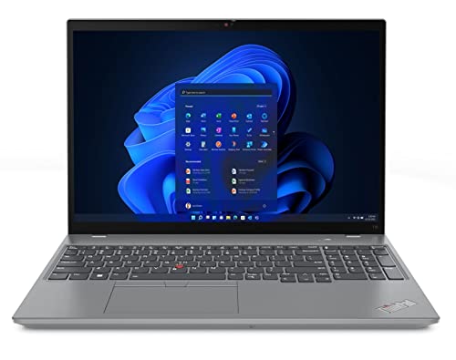 Lenovo ThinkPad T16 Laptop with Ryzen 7 PRO 6850U Processor, 16GB RAM, 1TB Gen4 Performance SSD, 16" WUXGA (1920 x 1200) 300nits Anti-Glare Touchscreen, FHD Cam, Numeric Keypad, Win11 Pro (Storm Gray)