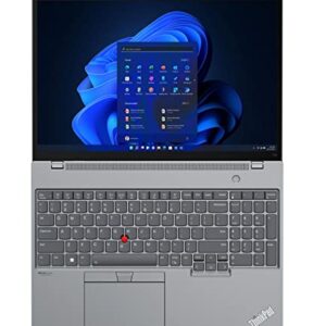 Lenovo ThinkPad T16 Laptop with Ryzen 7 PRO 6850U Processor, 16GB RAM, 1TB Gen4 Performance SSD, 16" WUXGA (1920 x 1200) 300nits Anti-Glare Touchscreen, FHD Cam, Numeric Keypad, Win11 Pro (Storm Gray)