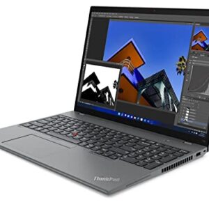 Lenovo ThinkPad T16 Laptop with Ryzen 7 PRO 6850U Processor, 16GB RAM, 1TB Gen4 Performance SSD, 16" WUXGA (1920 x 1200) 300nits Anti-Glare Touchscreen, FHD Cam, Numeric Keypad, Win11 Pro (Storm Gray)