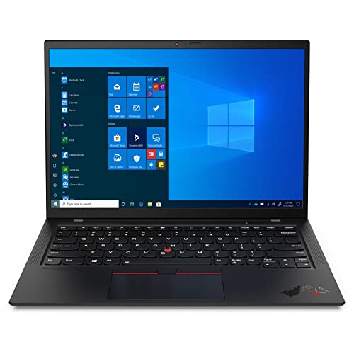 Lenovo Thinkpadx1 Carbon Gen9 Intel Evo Laptop Core i7-1185G7| Windows11 Pro| 14inch WQXGA 16:10 IPS Display| Backlit Keyboard| Thunderbolt4| Wi-Fi6| Fingerprint| HDMICable (16GB RAM | 1TB PCIe SSD)