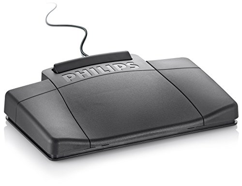 Philips LFH072052 720-T Desktop Analog Mini Cassette Transcriber Dictation System with Foot Control