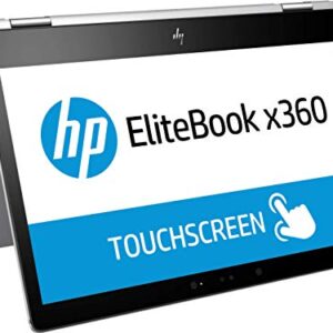 HP Elitebook X360 1030 G2, Windows 10, i7-7600U, 2.8 GHz, Intel HD Graphics 620, 512 GB, Silver (Renewed)