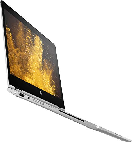 HP Elitebook X360 1030 G2, Windows 10, i7-7600U, 2.8 GHz, Intel HD Graphics 620, 512 GB, Silver (Renewed)