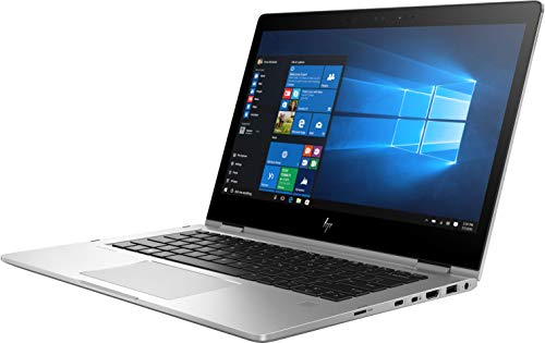 HP Elitebook X360 1030 G2, Windows 10, i7-7600U, 2.8 GHz, Intel HD Graphics 620, 512 GB, Silver (Renewed)