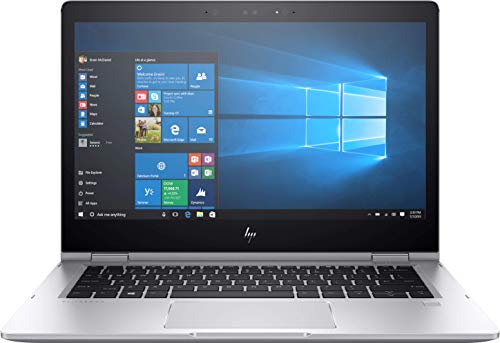 HP Elitebook X360 1030 G2, Windows 10, i7-7600U, 2.8 GHz, Intel HD Graphics 620, 512 GB, Silver (Renewed)