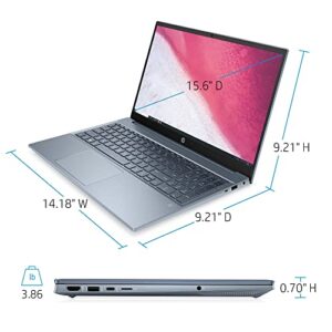 2022 Flagship HP Pavilion 15.6" FHD 1080P IPS Laptop, 8-Core AMD Ryzen 7-5700U (Upto 4.3GHz, Beat i7-1180G7), 64GB RAM, 1TB SSD, Webcam, WiFi 6, Long Hour Battery, Audio B&O, Win11+Accessory