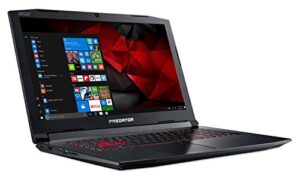 Acer Predator Helios 300 Gaming Laptop, Intel Core i7, GeForce GTX 1060, 17.3" Full HD, 16GB DDR4, 1TB HHD + 256GB SSD, Black, PH317-51-787B