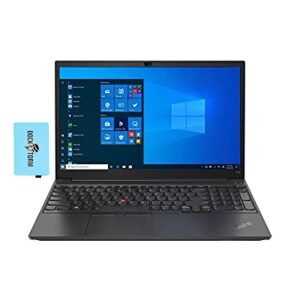 2021 Lenovo ThinkPad E15 Gen 2 15.6" FHD Display Business Laptop (Intel i5-1135G7 4-Core, 8GB RAM, 256GB SSD, Intel Iris Xe, (1920x1080), Backlit KB, FP, WiFi 6, BT 5.2, Webcam, Win10P) w/Hub