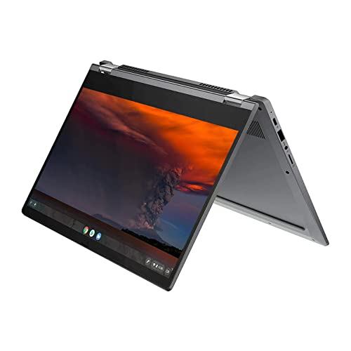 Lenovo Chromebook Flex 5 13" FHD IPS Touchscreen 2-in-1 Laptop, Intel Core i3-10110U, 4GB DDR4, 64GB eMMC, MicroSD Card Reader, Webcam, WiFi,BT, Backlit Keyboard, Chrome OS/ GCube 64GB Micro SD Card