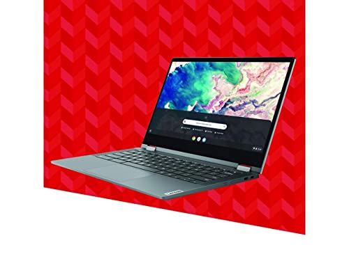 Lenovo Chromebook Flex 5 13" FHD IPS Touchscreen 2-in-1 Laptop, Intel Core i3-10110U, 4GB DDR4, 64GB eMMC, MicroSD Card Reader, Webcam, WiFi,BT, Backlit Keyboard, Chrome OS/ GCube 64GB Micro SD Card