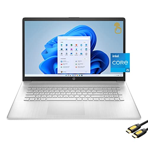 HP 15 Touchscreen Business Laptop, 15.6" HD, 11th Gen Intel 4-Core i5-1155G7, Intel Iris Xe Graphics, 16GB RAM, 512GB PCIe SSD, USB-C, HDMI, SD Card Reader, Webcam, Keypad, SPS HDMI Cable, Win 11