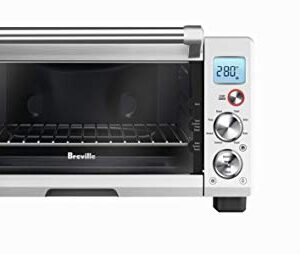 Breville BOV670BSS Smart Oven Compact Convection, Brushed Stainless Steel (Renewed)