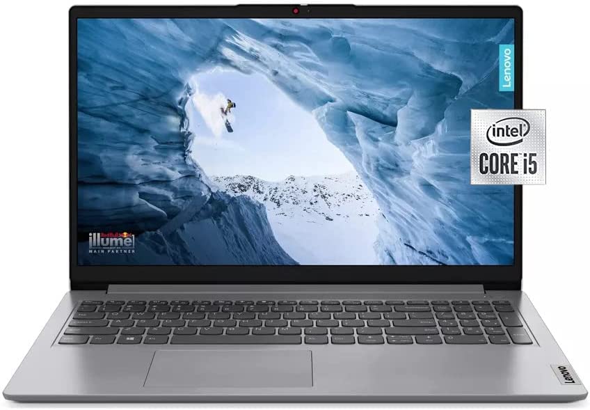 Lenovo 2023 Newest Ideapad 1i Laptop, 15.6 inch FHD Display, 10 Core Intel Core i5-1235U, 16GB RAM, 1TB SSD, Intel Iris Xe Graphics, Wi-Fi 6, Windows 11 Home, Cloud Grey, Bundle with JAWFOAL