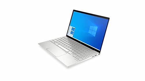 HP Premium Envy 13 Laptop | 13.3inch FHD IPS 100% sRGB Display 11th Gen Intel 4-Core i5-1135G7 (> i7-1065G7) 8GB DDR4 1TB SSD Backlit Fingerprint B&O USB-C Win10 Pro Silver + 32GB Micro SD Card