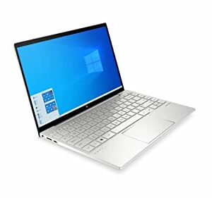 HP Premium Envy 13 Laptop | 13.3inch FHD IPS 100% sRGB Display 11th Gen Intel 4-Core i5-1135G7 (> i7-1065G7) 8GB DDR4 1TB SSD Backlit Fingerprint B&O USB-C Win10 Pro Silver + 32GB Micro SD Card