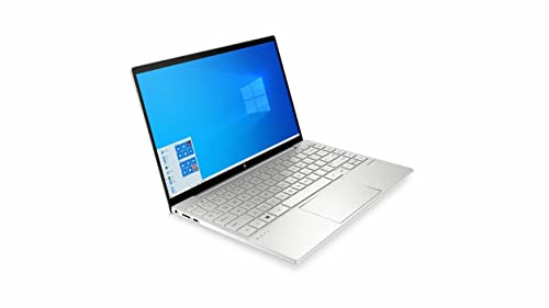 HP Premium Envy 13 Laptop | 13.3inch FHD IPS 100% sRGB Display 11th Gen Intel 4-Core i5-1135G7 (> i7-1065G7) 8GB DDR4 1TB SSD Backlit Fingerprint B&O USB-C Win10 Pro Silver + 32GB Micro SD Card