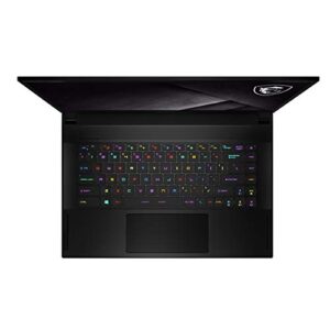 MSI GS66 Stealth 15.6" 240Hz 3.5ms Ultra Thin and Light Gaming Laptop Intel Core i7-10870H RTX3060 32GB 2TB NVMe SSD TB3 Win10 VR Ready (10UE-498)