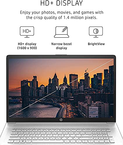 HP Business Laptop, 17.3" HD Anti-Glare Display,11th Gen Intel Core i3-1115G4 (>i5-1035G4), up to 4.1 GHz, 9 hr Battery Life, HDMI, Webcam, HP Fast Charge, Win 11 (32GB RAM | 1TB PCIe SSD)