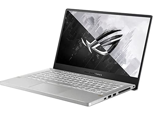 ASUS 2022 ROG Zephyrus 14" FHD 144Hz Gaming Laptop, AMD Ryzen 7-5800HS Processor, 24GB RAM, 1TB PCIe SSD, Backlit Keyboard, NVIDIA GeForce RTX 3060 Graphics, Windows 11, White, 32GB USB Card