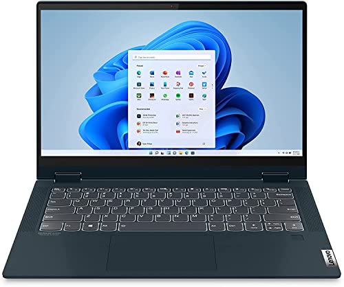 Lenovo IdeaPad Flex 5 2-in-1 Laptop, 14.0" FHD IPS Touch Screen, Intel i5-1135G7, 16GB RAM, 512GB PCIe SSD, Webcam, Backlit Keyboard, Fingerprint Reader, USB-C, Wi-Fi 6, Windows 11 Home