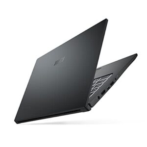 MSI Modern 15 Thin and Light Daily Laptop: 15.6" FHD 1080p, Ryzen5-5500U, UMA, 8GB, 256GB SSD, Win10PRO, Carbon Gray (A5M-071)