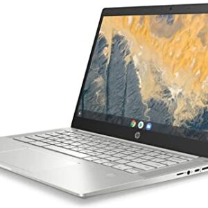 HP Pro Chromebook Laptop c640EG1 14" FHD Intel Core i3-10310U, Intel UHD Graphics, 8GB DDR4 RAM, 64GB eMMC Storage, Chrome OS, Natural Silver (Renewed)