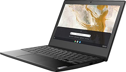 2022 Newest Lenovo Chromebook 3 11 11.6'' Laptop for Business and Student, Intel Celron N4020(up to 2.8GHz), 4GB RAM, 320GB Space(64GB eMMC+256GB Card), Webcam, USB Type-C, Wifi,Chrome OS,Black+JVQ MP