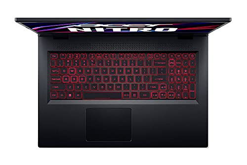 Acer Nitro 5 Gaming Laptop | 17.3" Full HD IPS 144Hz| 12th Gen Intel 12-Core i5-12500H | 8GB DDR4 256GB SSD | GeForce RTX 3050 4GB Graphic | Backlit USB-C AX1650i Win11Pro Black + 32GB MicroSD Card