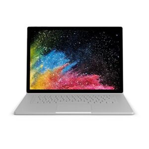 microsoft surface book 2 laptop jjq-00001 – intel core i7-8650u (1.90 ghz), 16 gb memory, 256 gb ssd, gtx 1060 ,15.0 touchscreen, 3240 x 2160, windows 10 pro (renewed) (256gb ssd)