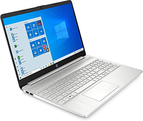 HP Laptop 15-dy1079ms (Core i7-1065G7) 15.6 Full HD 1920x1080 IPS touchscreen 12GB DDR4 Ram, 256GB SSD, Webcam, HDMI, Silver, Windows 10 Home (Renewed)