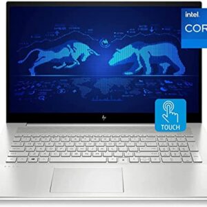 New HP Envy 17 Laptop, 17.3" FHD Touch Screen Display, Intel Core i7-1165G7, 32GB RAM 1TB PCIe NVMe M.2 SSD, Wi-Fi 6, Bluetooth, HDMI, Webcam, Fingerprint Reader, Windows 11 Home