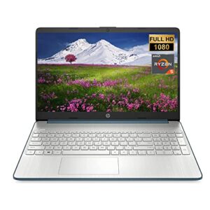 hp newest laptop, 15.6″ fhd screen, amd ryzen 5 5500u processor, 32gb ram, 1tb ssd, webcam, sd card reader, hdmi, bluetooth, wi-fi, windows 11 home, blue
