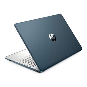 HP Newest Laptop, 15.6" FHD Screen, AMD Ryzen 5 5500U Processor, 32GB RAM, 1TB SSD, Webcam, SD Card Reader, HDMI, Bluetooth, Wi-Fi, Windows 11 Home, Blue