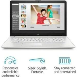 HP 17-by3065st 17.3" Notebook Intel Core i5-1035G1 - 8GB DDR4 - 128GB SSD + 1TB HDD - Intel UHD Graphics - Windows 10 - Silver - New