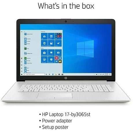 HP 17-by3065st 17.3" Notebook Intel Core i5-1035G1 - 8GB DDR4 - 128GB SSD + 1TB HDD - Intel UHD Graphics - Windows 10 - Silver - New