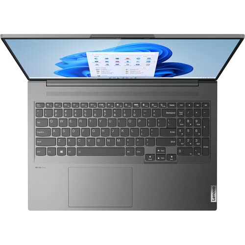 Lenovo 2023 Slim 7 Laptop 16" 2.5K 120Hz Touchscreen 14-Core Intel 12th Core i7-12700H Arc A370 Graphics 16GB RAM 2TB SSD WI-FI 6E Thunderbolt 4 Backlit Keyboard Windows 11 w/ RATZK 32GB USB