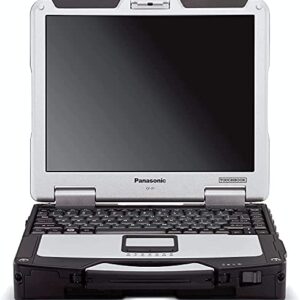 Panasonic Toughbook CF-31 MK5, Intel i5-5300U @2.3GHz, 13.1-inch LED Touchscreen, 16GB, 512GB SSD, Windows 10 Pro, WiFi, Bluetooth, DVD, 4G LTE, Backlit Keyboard, Webcam, GPS (Renewed)