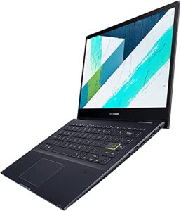 asus vivobook 14″ fhd led 2-in-1 touchscreen premium laptop | amd ryzen 5 5500u | 20gb ddr4 ram | 1tb ssd | fingerprint | hdmi | windows 10 | black | with microsoft office bundle