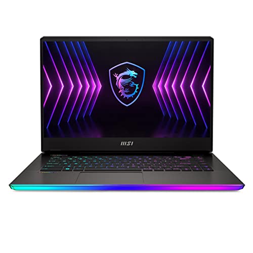 MSI Raider GE67Hx 15.6" OLED QHD 240Hz Gaming Laptop: Intel Core i9-12900HX RTX 3080 Ti 32GB DDR5 1TB NVMe SSD, USB-Type C, Thunderbolt 4, Cooler Boost 5, Win11 Pro: Titanium Blue 12UHS-069