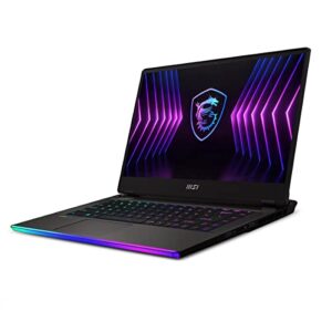 MSI Raider GE67Hx 15.6" OLED QHD 240Hz Gaming Laptop: Intel Core i9-12900HX RTX 3080 Ti 32GB DDR5 1TB NVMe SSD, USB-Type C, Thunderbolt 4, Cooler Boost 5, Win11 Pro: Titanium Blue 12UHS-069