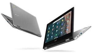 Acer Chromebook Spin 311 CP311-2H-C3KA Convertible Laptop, Intel Celeron N4000, 11.6" HD Touchscreen, 4GB LPDDR4, 64GB eMMC, Gigabit WiFi, Bluetooth 5.0 (Renewed)