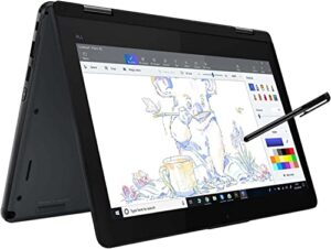 lenovo thinkpad yoga 11e 2-in-1 convertible laptop 11.6in touchscreen display intel m3 processor up to 3.4ghz 8gb ram 128gb ssd web cam windows 11 (renewed)