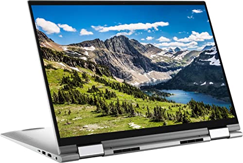 Newest Dell Inspiron 7000 2-in-1 Convertible Laptop, 17" QHD+ 2K Touch Display, Intel Core i7-1165G7, 32 GB RAM, 1TB PCIe SSD, Intel Iris Xe, Webcam, Backlit KB, FP Reader, Windows 10, Silver