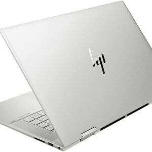 HP 2022 Envy x360 2-in-1 15.6" FHD Touchscreen Laptop, Intel Core i7-1165G7, 64GB RAM, 2TB PCIe SSD, Backlit Keyboard, Iris Xe Graphics, HD Webcam, Win 11, Silver, 32GB Snow Bell USB Card