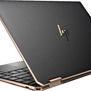 HP Newest Spectre x360 13t (10th Gen Intel i7-1065G7, 16GB, Precision, WiFi 6 AX, with Stylus Pen, 2-in-1, B&O, 3 Years McAfee Security, Windows 10 Professional, Warranty) Nightfall Black