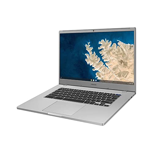 SAMSUNG Chromebook 4+ XE350XBA-K04US 15.6" 4GB 32GB eMMC Celeron® N4000 1.1GHz ChromeOS, Silver (Ren