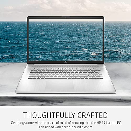 2022 Newest HP 17 Laptop, 17.3" FHD IPS Display, Intel Core i5-1135G7 Quad-Core Processor, Intel Graphics, 32GB RAM, 1TB PCIe SSD, HDMI, Windows 11 + Microfiber Cloth