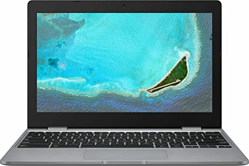 AimCare NewASUS - Chromebook - 11.6 - Inch HD - Laptop- Computer - PC for Business Student with 4GB RAM 16GB eMMC Intel Celeron N3350 WiFi Bluetooth Webcam Type-C Chrome OS 1-Week Support