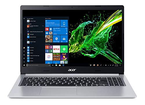 Acer Aspire 5 Slim Laptop, 15.6" Full HD IPS Display, 10th Gen Intel Core i3-10110U, 4GB DDR4, 128GB PCIe NVMe SSD, Intel Wi-Fi 6 AX201 802.11ax, Backlit KB, Windows 10 in S mode, A515-54-37U3,Black